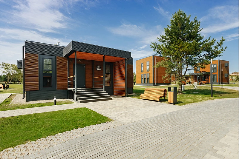 БЫСТРОВОЗВОДИМЫЙ КАРКАСНЫЙ ДОМ DOORHAN