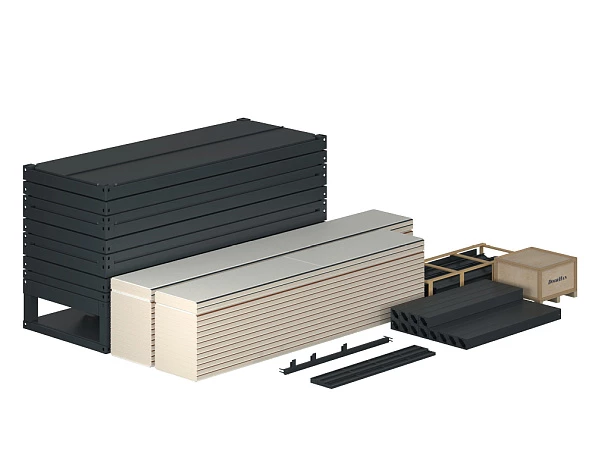 Интерьер Быстровозводимый дом LIGHT 88