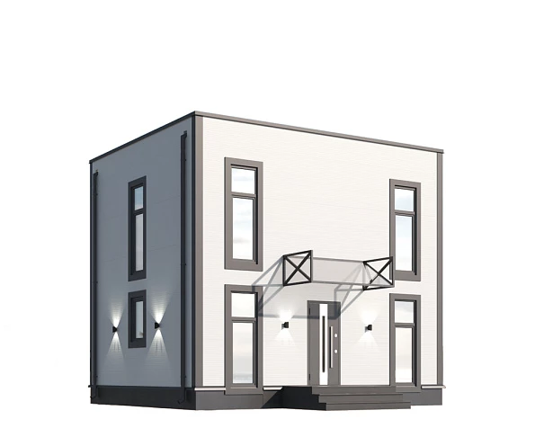 Интерьер Быстровозводимый дом LIGHT 88 БЕЛЫЙ