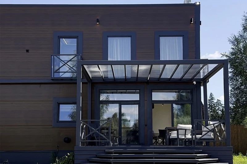 БЫСТРОВОЗВОДИМЫЙ ЧАСТНЫЙ ДОМ DOORHAN